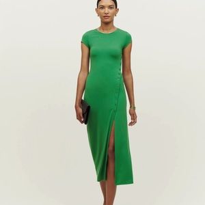 reformation kamila knit dress - brand new